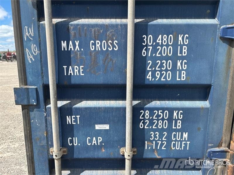 20 ft Standard Storage Container Storage containers