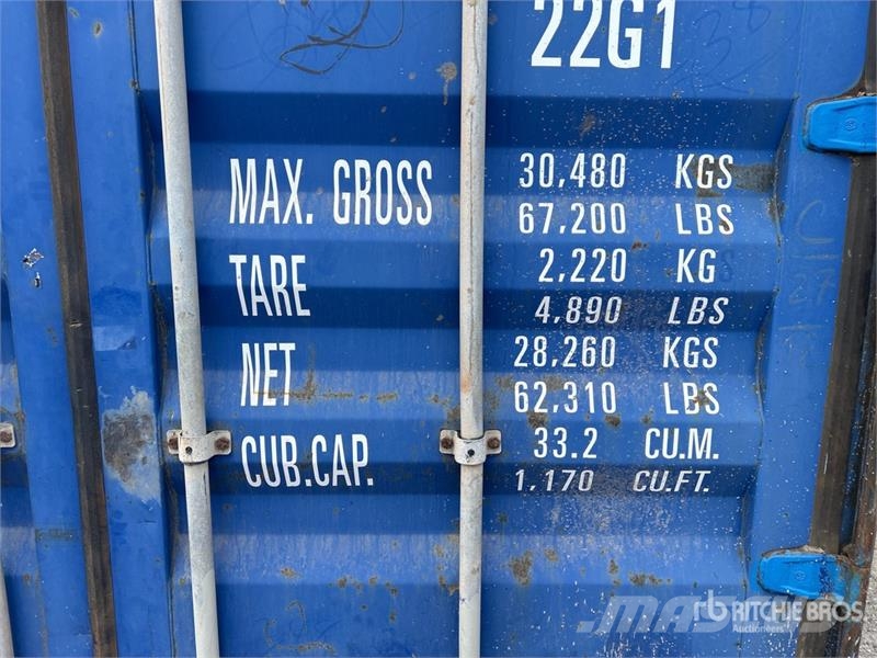  20 ft Standard Storage Container Storage containers