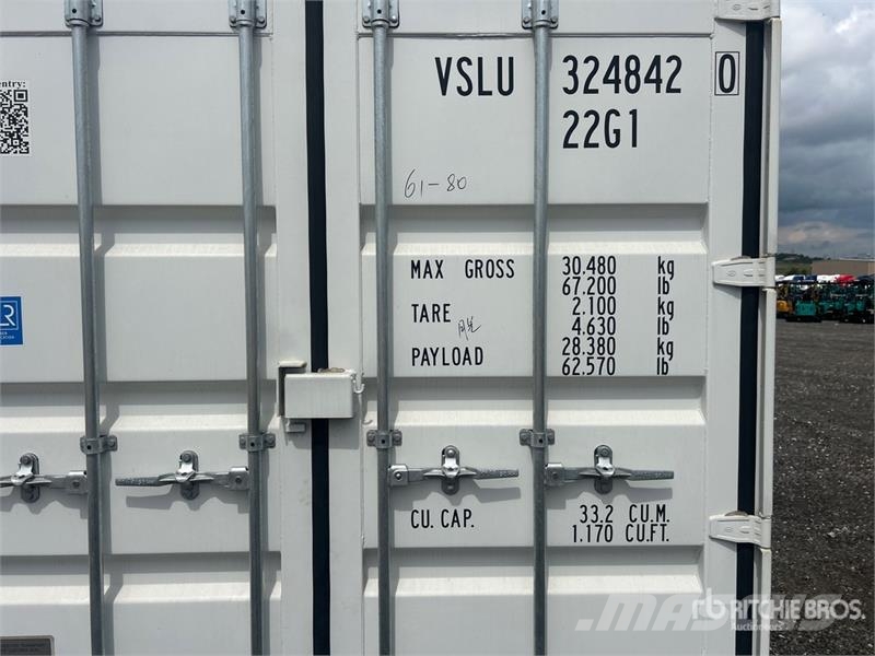 20 ft Standard Storage Container Storage containers