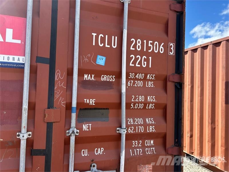  20 ft Standard Storage Container Storage containers
