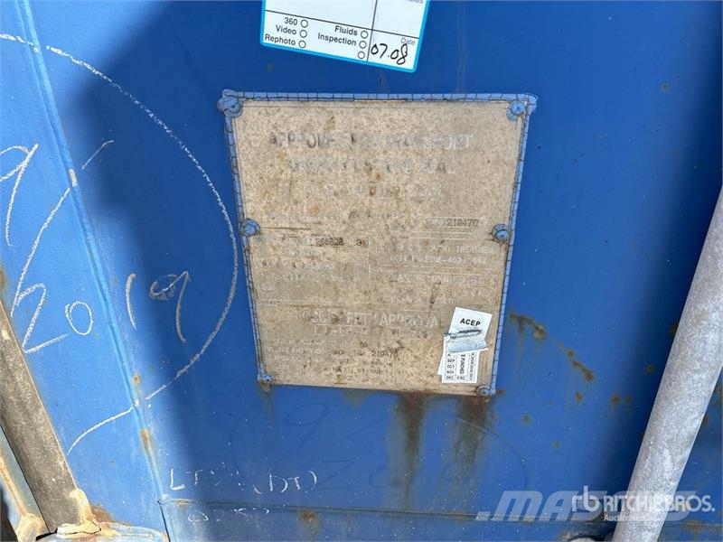  20 ft Standard Storage Container Contenedores de almacenamiento