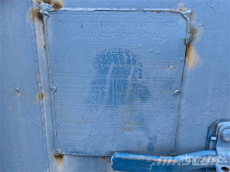 20 ft Standard Storage Container Kontenery magazynowe