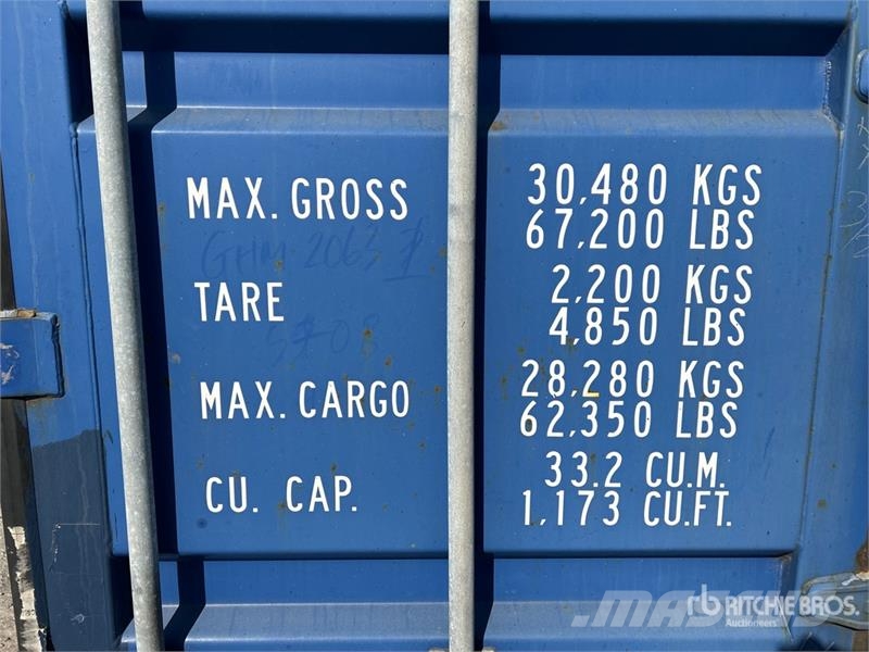  20 ft Standard Storage Container Contenedores de almacenamiento