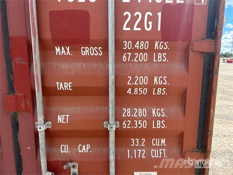  20 ft Standard Storage Container Storage containers
