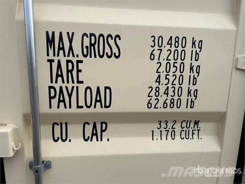 20 ft Standard Storage Container Kontenery magazynowe