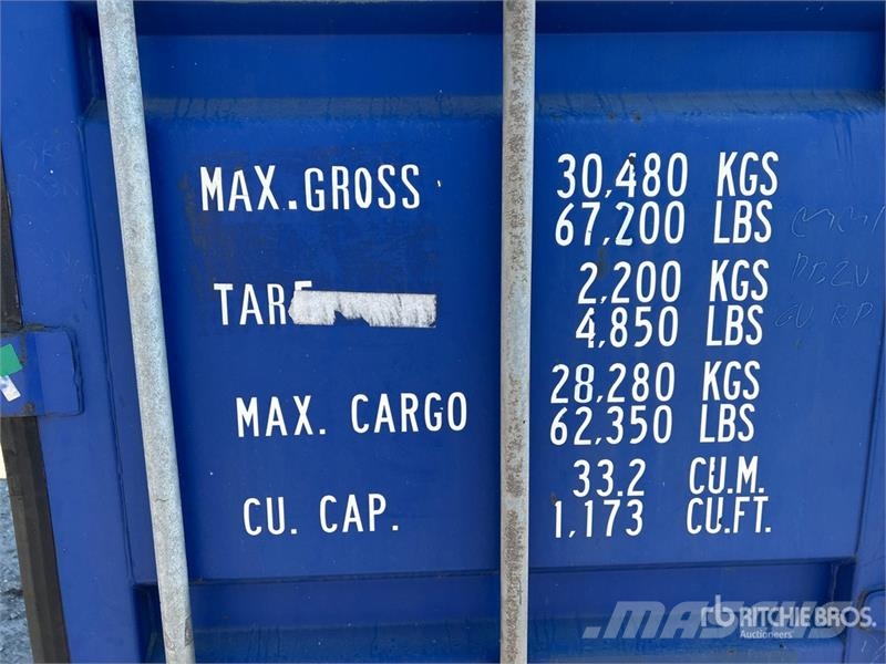  20 ft Standard Storage Container Contenedores de almacenamiento