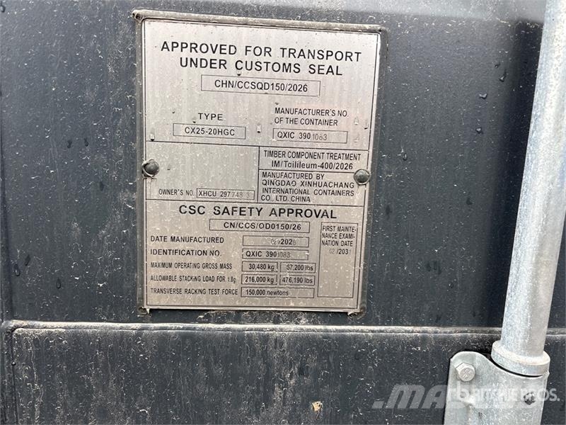  20 ft Standard Storage Container Storage containers