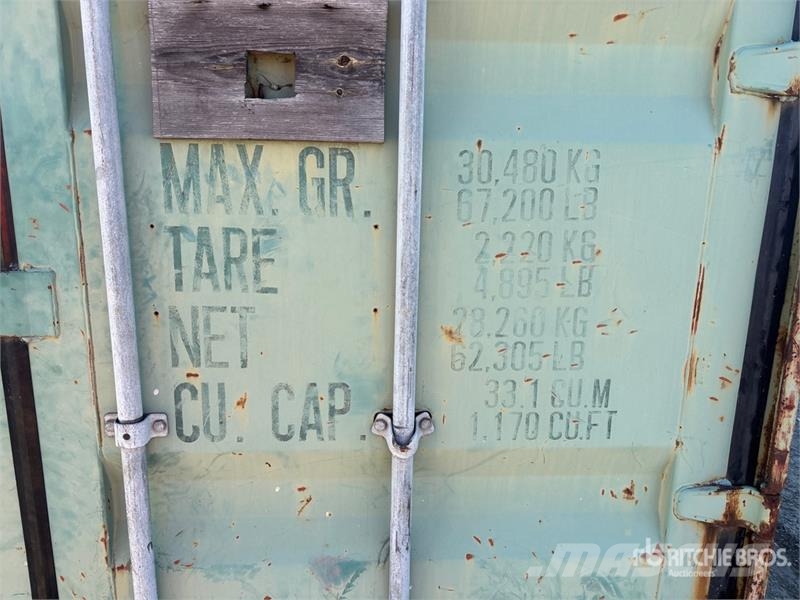 20 ft Standard Workshop Storage Container Contenedores de almacenamiento