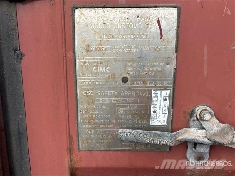  20 ft Storage Container Skladové kontajnery