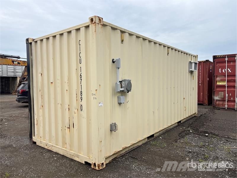 20 ft x 8 ft Containerized Mobile Office Statyba - Kita
