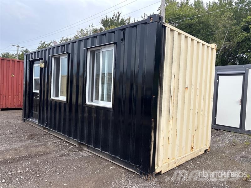 20 ft x 8 ft Containerized Mobile Office Statyba - Kita