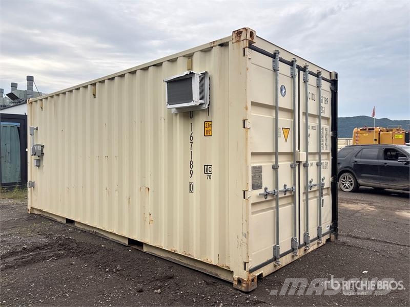 20 ft x 8 ft Containerized Mobile Office Statyba - Kita