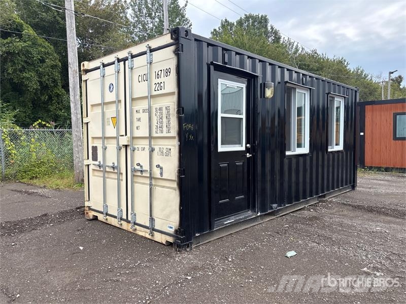 20 ft x 8 ft Containerized Mobile Office Statyba - Kita