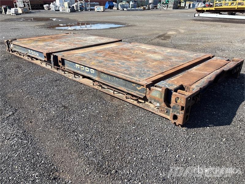 20 ft x 8 ft Flat Rack Container Další