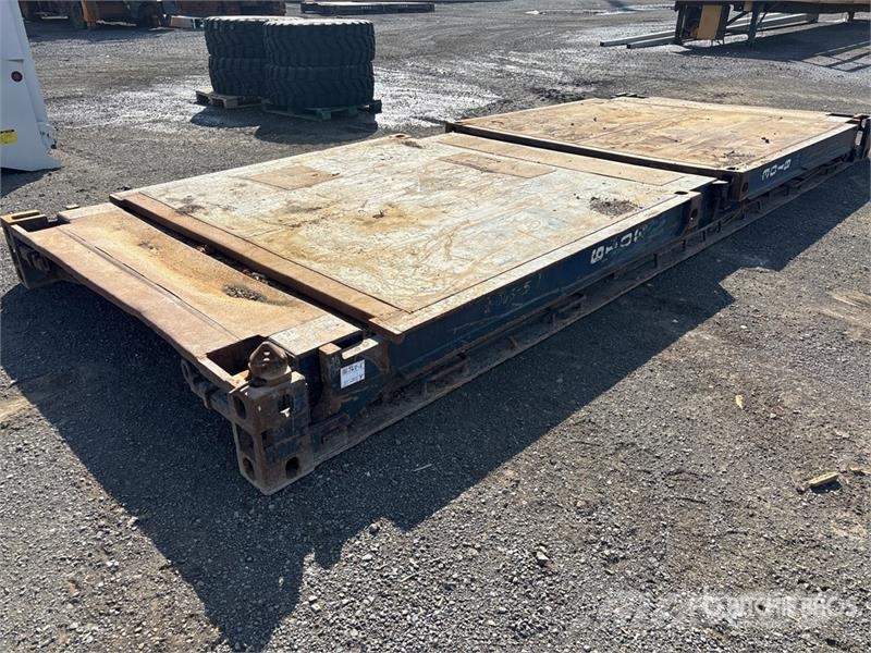 20 ft x 8 ft Flat Rack Container Další