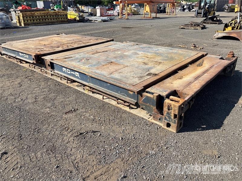 20 ft x 8 ft Flat Rack Container Další