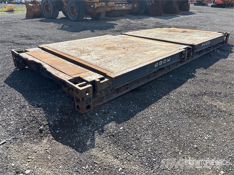 20 ft x 8 ft Flat Rack Container Další