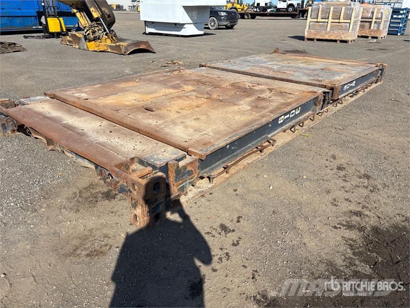 20 ft x 8 ft Flat Rack Container Další