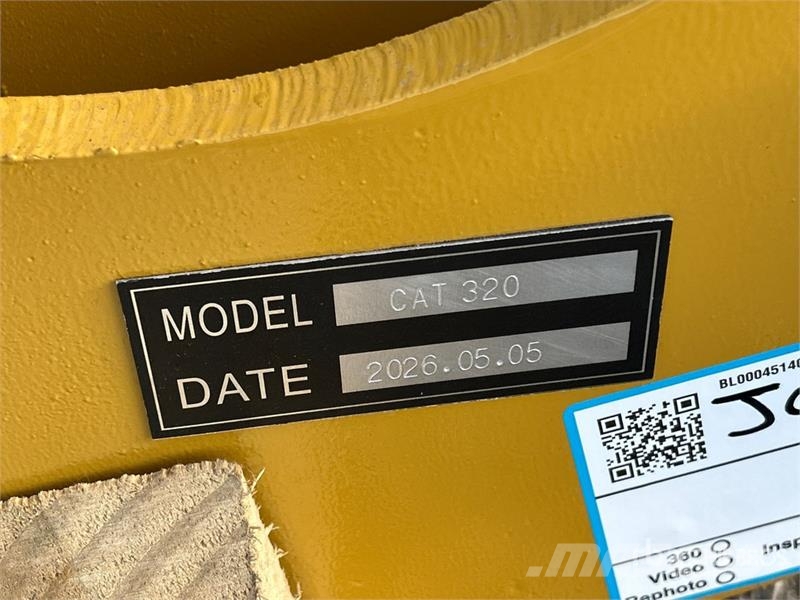 2026 Hydraulic Excavator Thumb - Fits Cat 320 (Unu Godet
