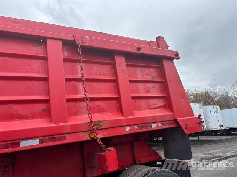 24 ft T/A End Dump Trailer (Inoperable) Billenő pótkocsik