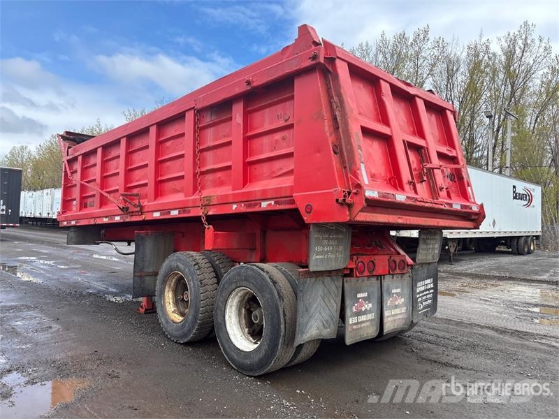 24 ft T/A End Dump Trailer (Inoperable) Billenő pótkocsik