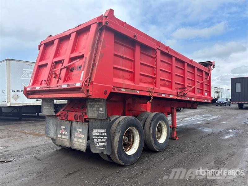 24 ft T/A End Dump Trailer (Inoperable) Billenő pótkocsik