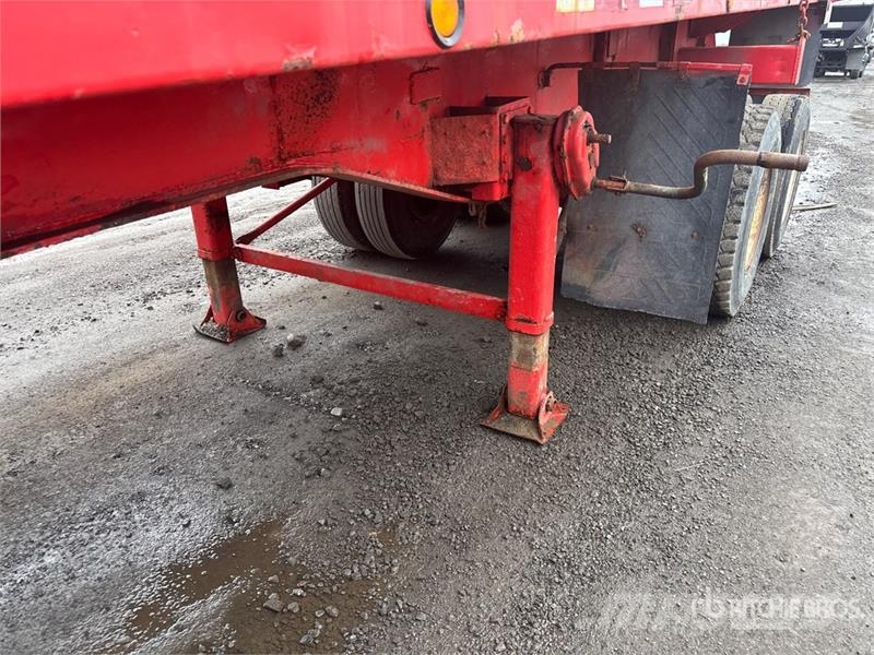 24 ft T/A End Dump Trailer (Inoperable) Billenő pótkocsik