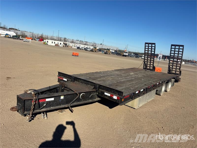 24 ft T/A Equipment Trailer Biltransporter henger