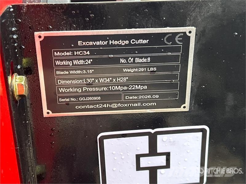  24 in Hedge Cutter (Unused) Andre komponenter