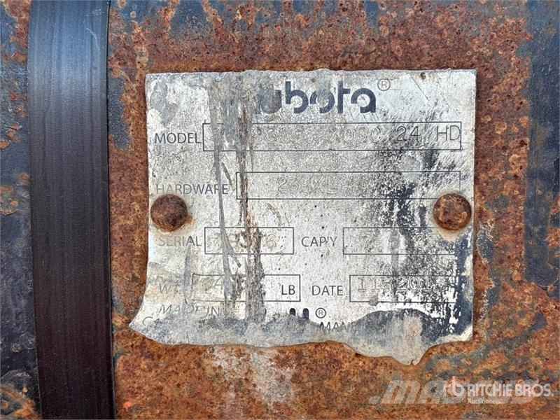24 in Q/C Digging Excavator Bucket Godet
