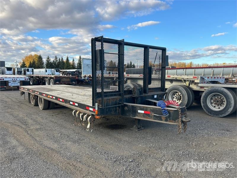 26 ft T/A Equipment Trailer Autovežių priekabos