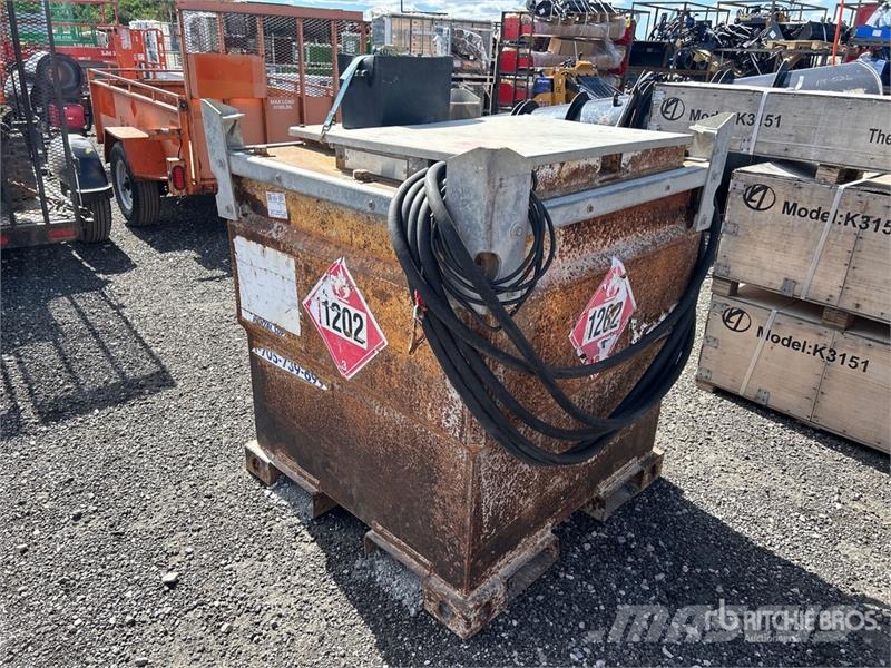 264 gal Skid Mounted Steel Fuel Tank Kraftstoff- und Zusatzstoffbehälter