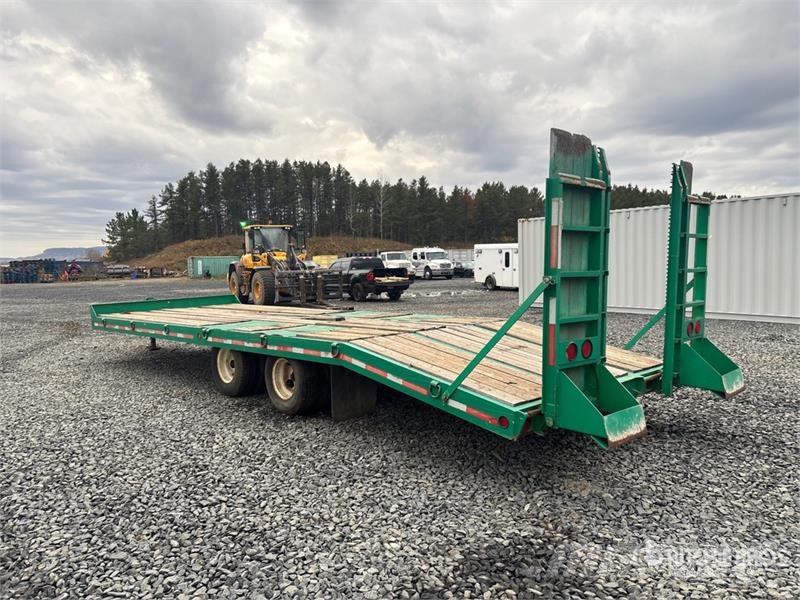 28 ft T/A Equipment Trailer Járműszállító pótkocsik