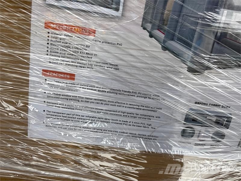  32 ft Inflatable Autobody Spray Paint Booth (Unuse Gradbeništvo - drugo