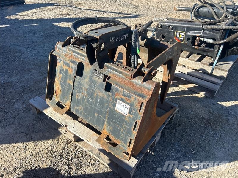 35 in Skid Steer Grapple Bucket Pinze