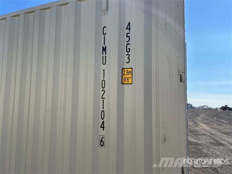 40 ft High Cube Multi-Door Storage Container Varastokontit