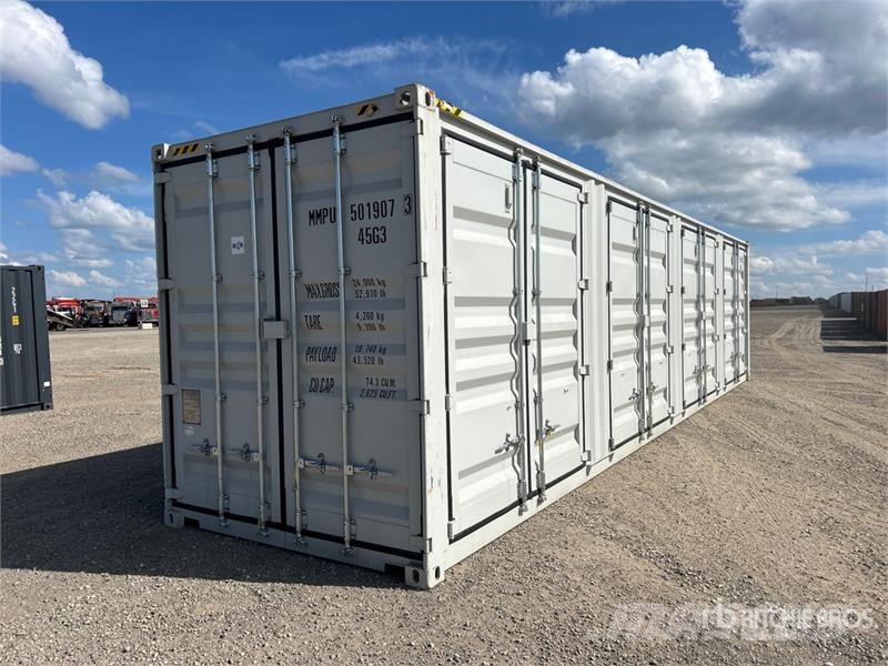 40 ft High Cube Multi-Door Storage Container Varastokontit