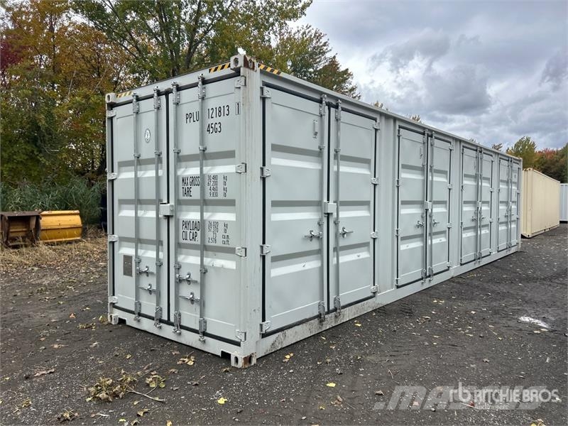 40 ft High Cube Multi-Door Storage Container Raktárkonténerek