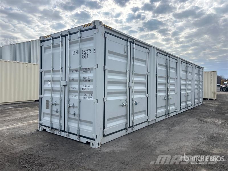  40 ft High Cube Multi-Door Storage Container Contenedores de almacenamiento