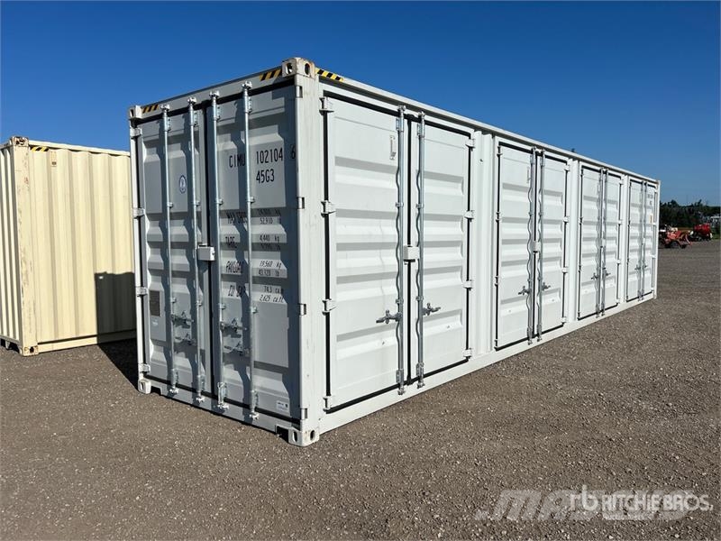 40 ft High Cube Multi-Door Storage Container Varastokontit