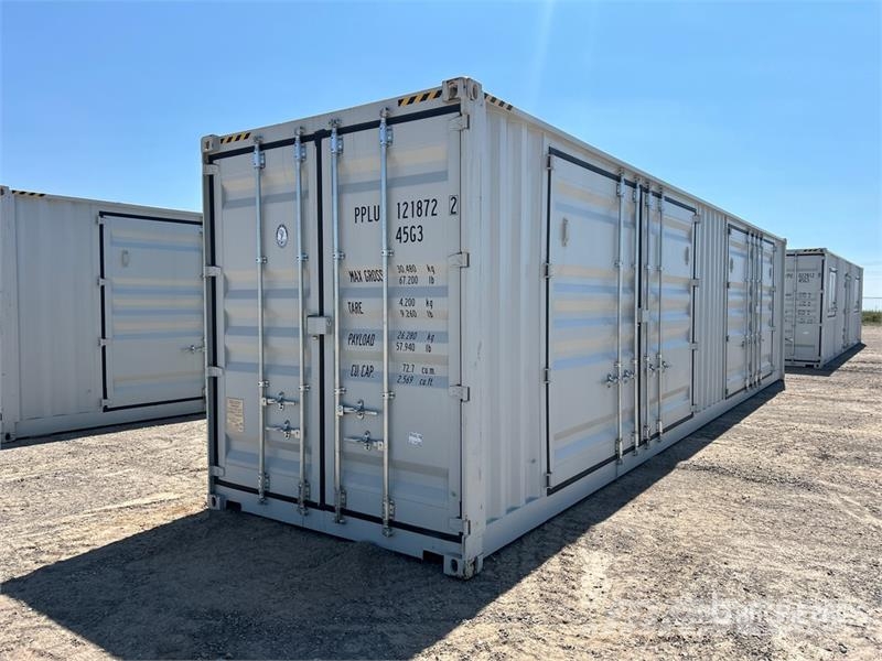 40 ft High Cube Multi-Door Storage Container Varastokontit