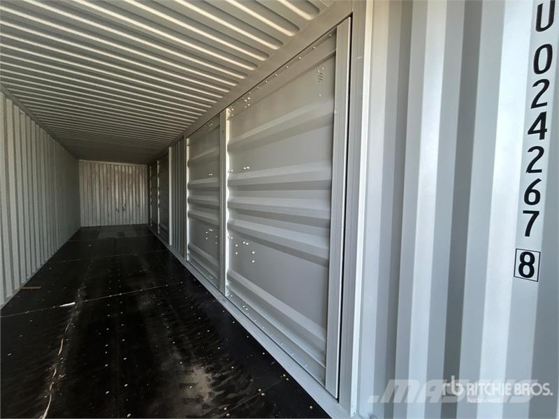 40 ft High Cube Multi-Door Storage Container Contenedores de almacenamiento