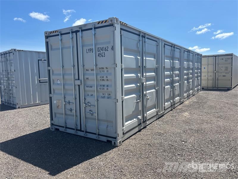 40 ft High Cube Multi-Door Storage Container Contenedores de almacenamiento