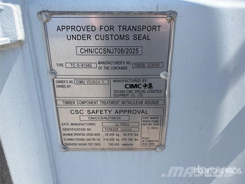  40 ft High Cube Multi-Door Storage Container Lagercontainere