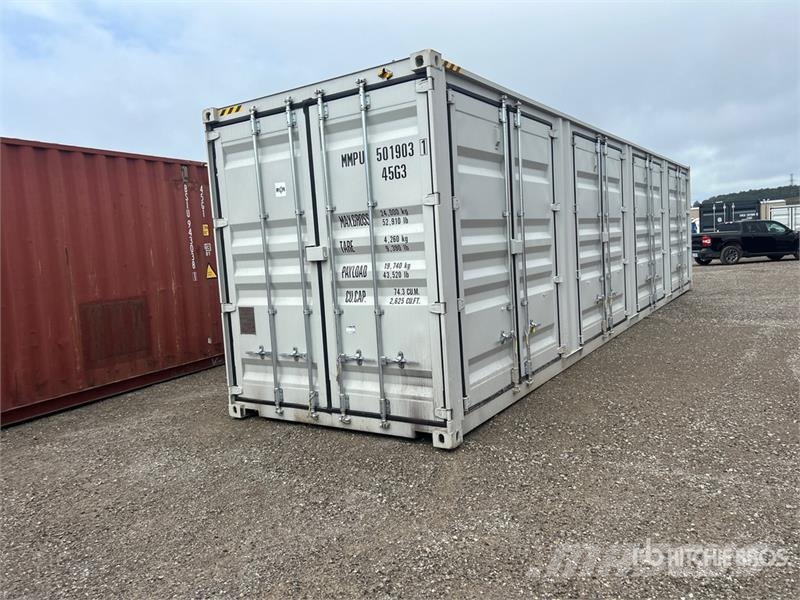 40 ft High Cube Multi-Door Storage Container Varastokontit