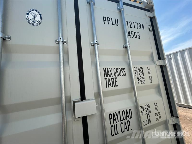40 ft High Cube Multi-Door Storage Container Varastokontit