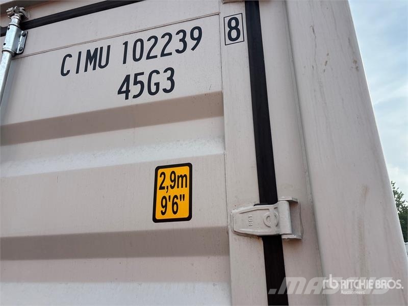  40 ft High Cube Multi-Door Storage Container Lagercontainere