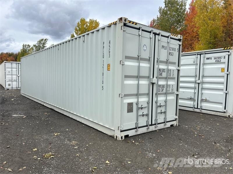 40 ft High Cube Multi-Door Storage Container Raktárkonténerek