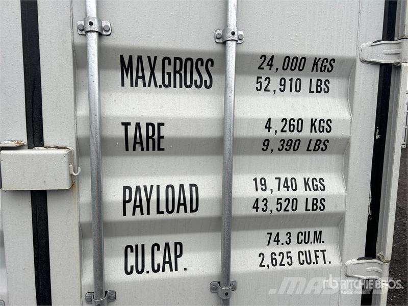 40 ft High Cube Multi-Door Storage Container Kontejneri za skladištenje