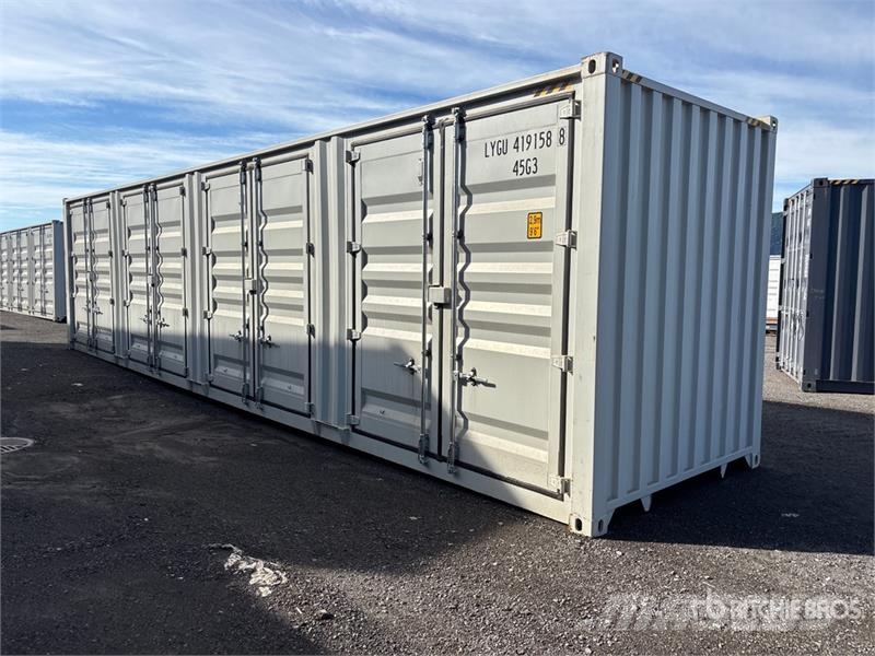 40 ft High Cube Multi-Door Storage Container Varastokontit